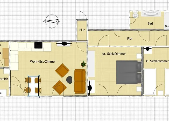 Apartmán Sieben Eulen In Garrey